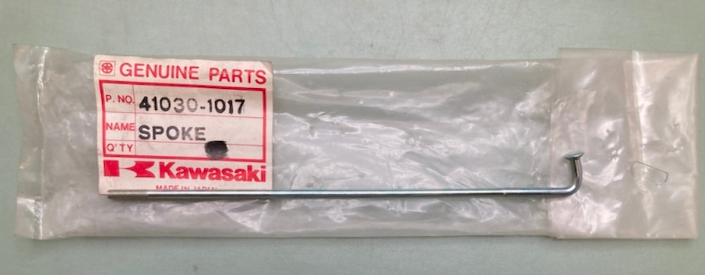 Kawasaki 41030-1017 Spoke Outer RR RH 163 New Genuine