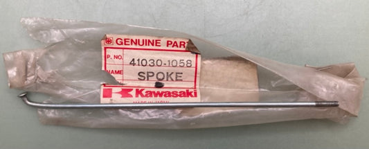 Kawasaki 41030-1058 Spoke Outer FR 183MMX New Genuine