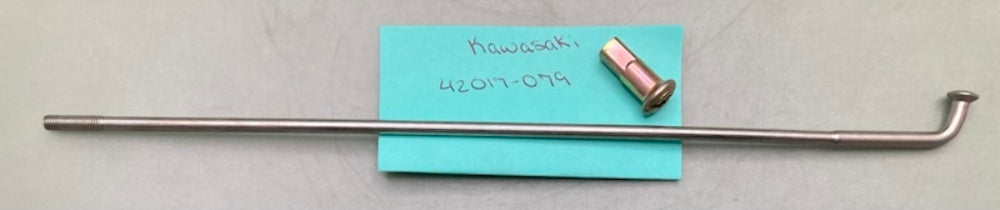 Kawasaki 41027-079 Spoke Assy Front Inner New Replaces