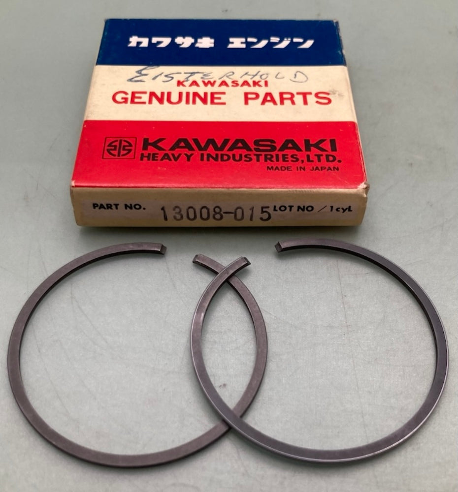 Kawasaki 13008-015 Ring Set STD New Genuine