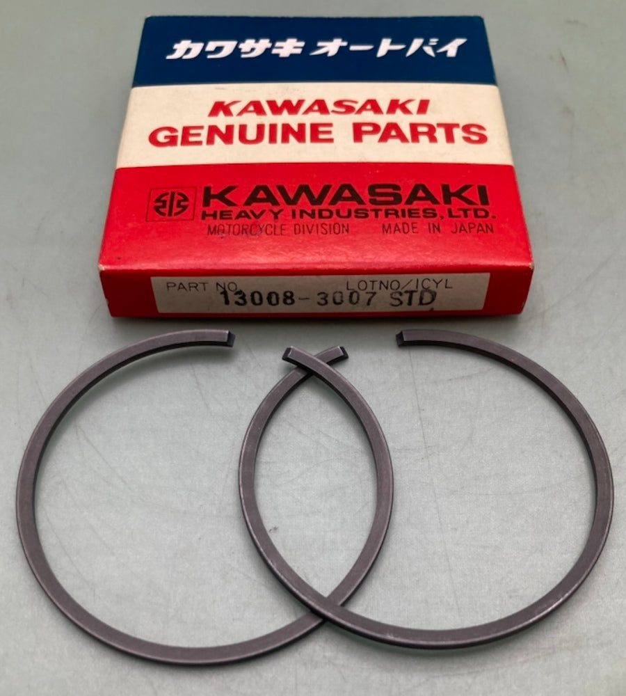 Kawasaki 13008-3007 Piston Ring Set STD New Genuine