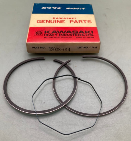 Kawasaki 13008-014 Ring Set STD New Genuine