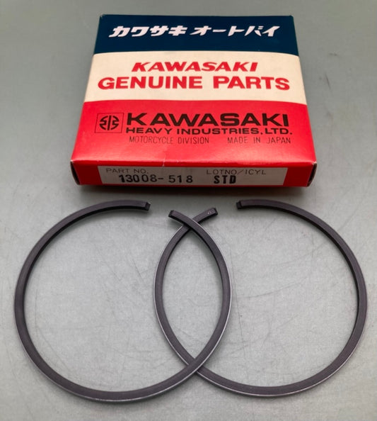 Kawasaki 13008-518 Piston Ring Set New Genuine