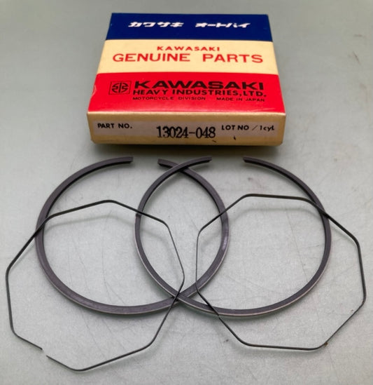 Kawasaki 13024-048 Piston Ring Set New Genuine