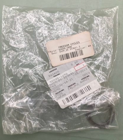 Kawasaki 92025-1696 Shim 25.3X36X1.2 New Replaces
