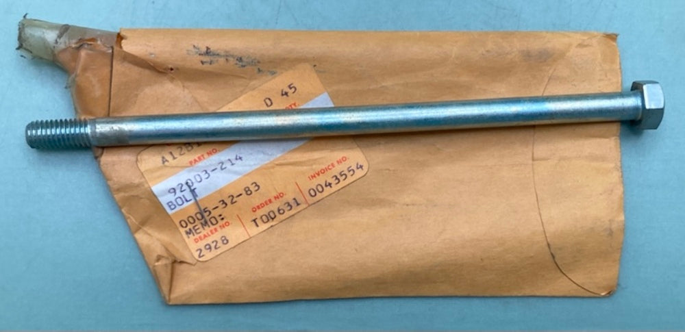 Kawasaki 92003-214 Bolt New Replaces
