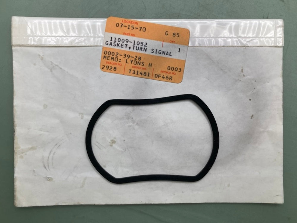 Kawasaki 11009-1052 Signal Lamp Gasket New Replaces