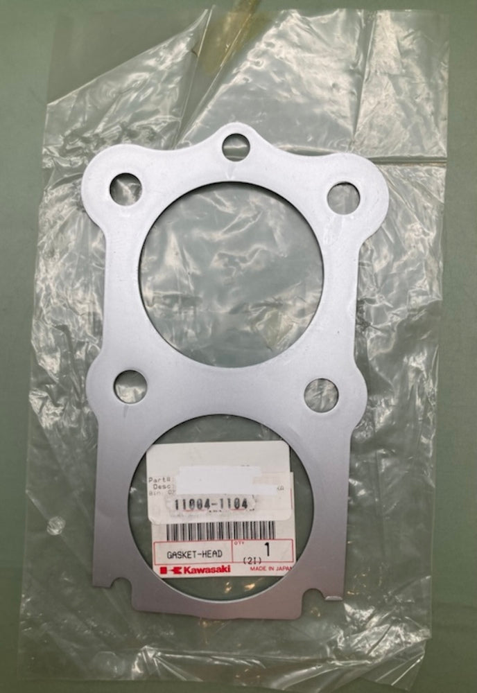Kawasaki 11004-1104 GASKET HEAD New Genuine