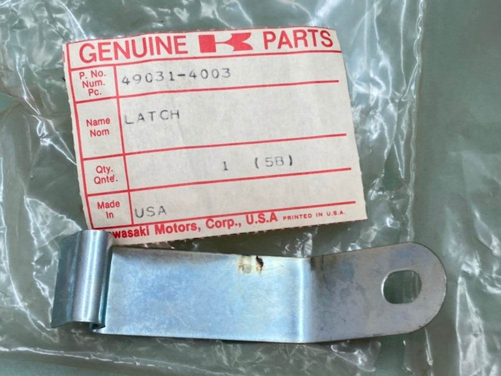 Kawasaki 49031-4003 LATCH New Genuine