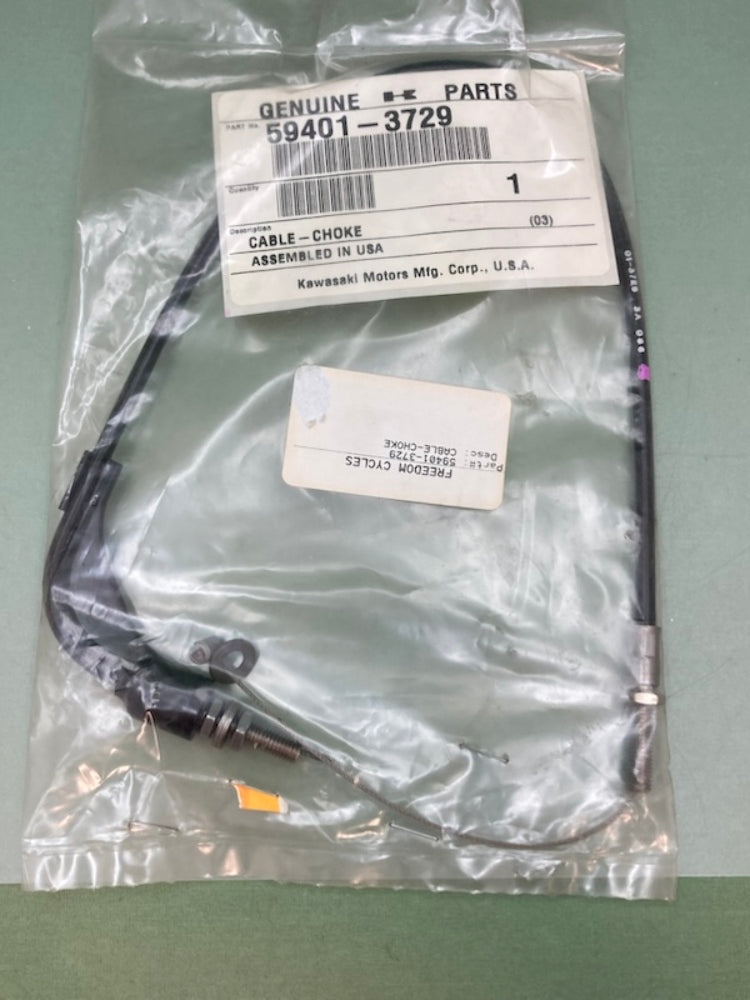 Kawasaki 59401-3729  CHOKE CABLE New Genuine