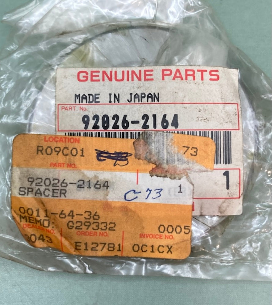 Kawasaki 92026-2164 SPACER New Genuine