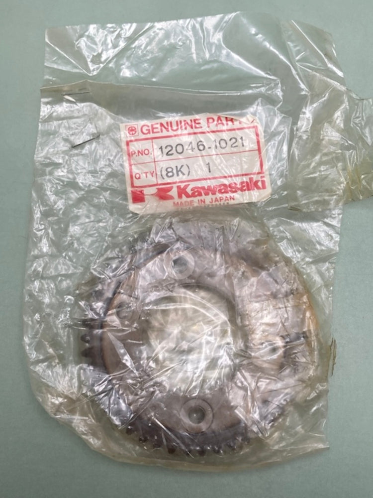 Kawasaki 12046-1021 Sprocket, Camshaft, 46T New Genuine