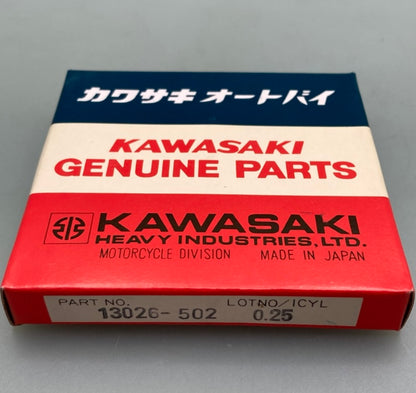 Kawasaki 13026-502 PISTON RING SET New Genuine