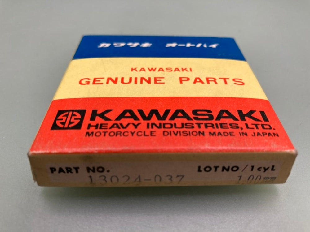 Kawasaki 13024-037 Piston Ring Set New Genuine