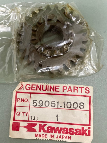 Kawasaki 59051-1008 GEAR SPUR, KICK, 25T New Genuine