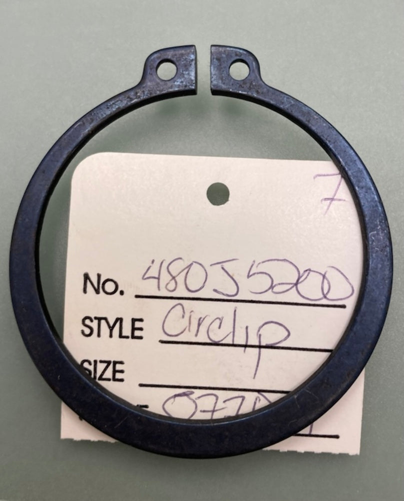 Kawasaki 480J5200 CIRCLIP, 52MM New Replaces