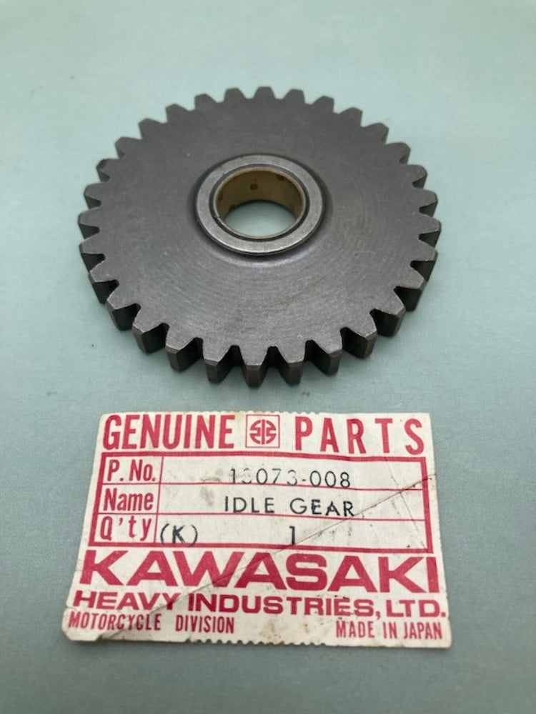 Kawasaki 13073-008 IDLE GEAR KICKSTARTER 30T New Genuine