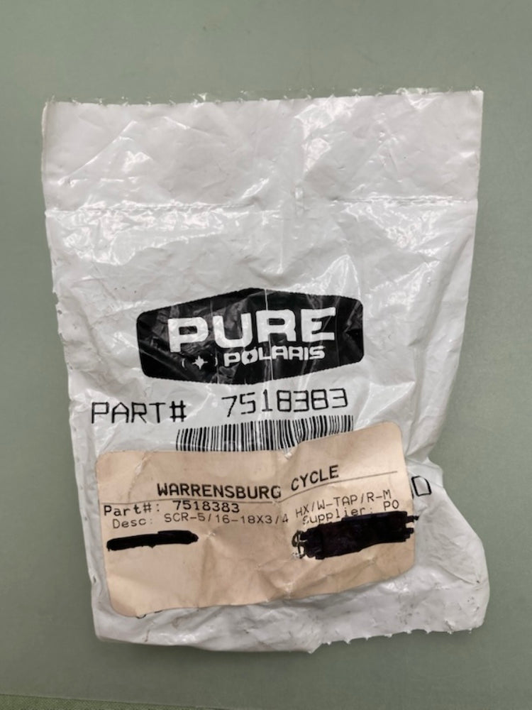 Polaris 7518383 SCREW New Genuine