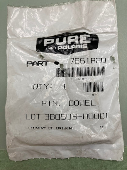 Polaris 7661820 PIN, BRAKE CALIPER New Genuine