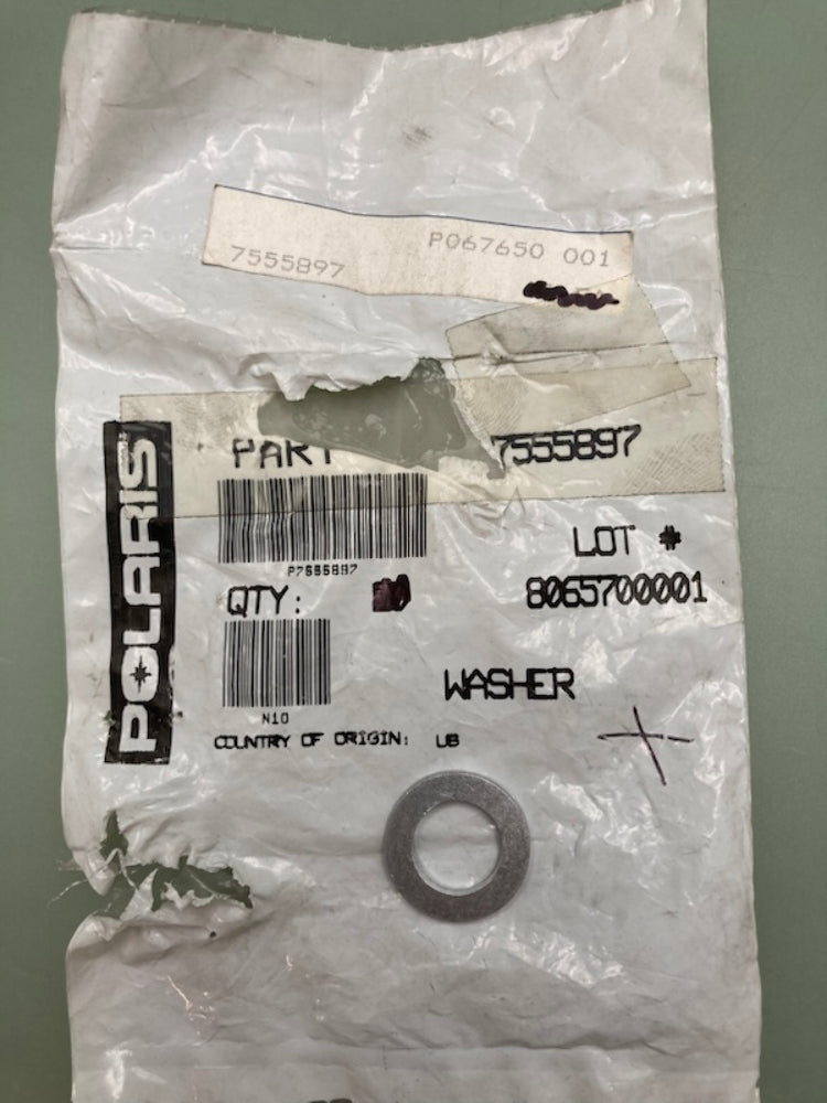 Qty 6 Polaris 7555897 WASHER New Genuine