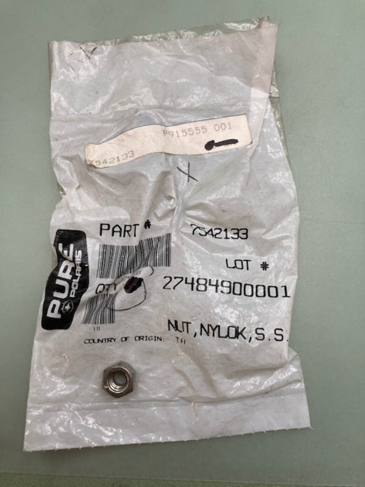 Polaris 7542133 NYLOK NUT New Genuine