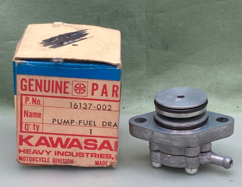 Kawasaki 16137-002 PUMP FUEL DRIN New Genuine