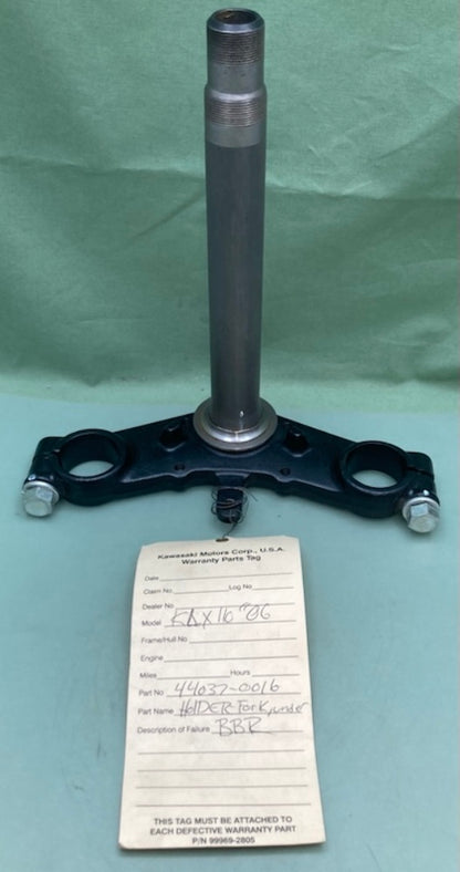 Kawasaki 44037-0016 HOLDER FORK UNDER New Genuine