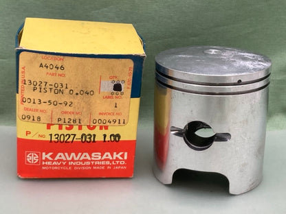 Kawasaki 13027-031 PISTON New Genuine