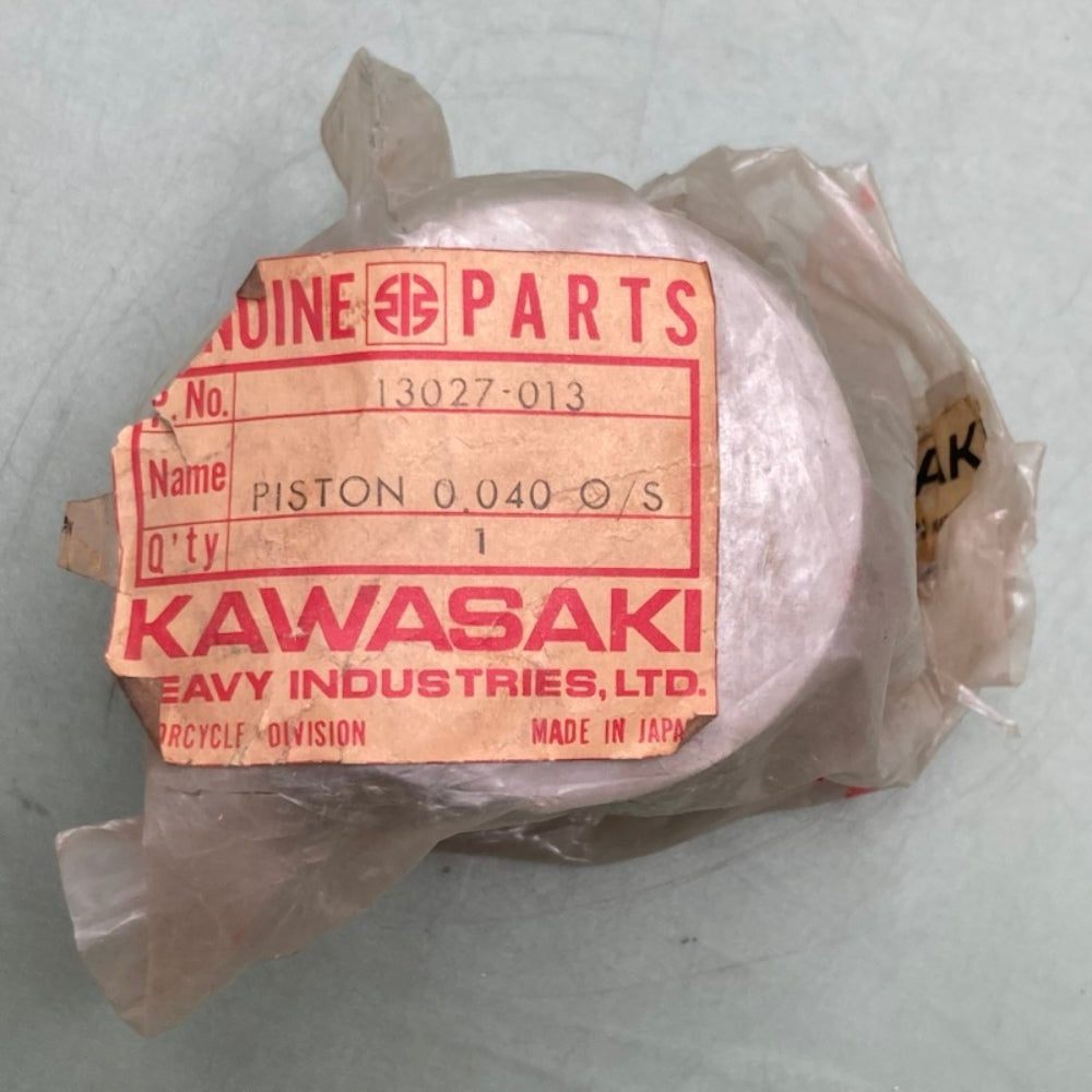 Kawasaki 13027-013 PISTON 0.040 O/S New Genuine