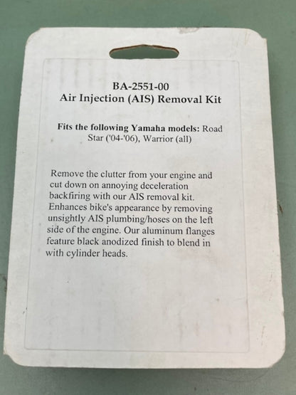 Baron Custom BA-2551-00 Air Injection Removal Kit Yamaha New Genuine