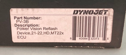 DynoJet PV-3B Power Vision Reflash Mt22 Ecu 21-23 Harley New Genuine
