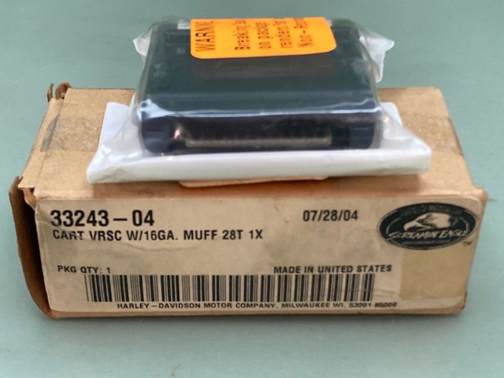 Harley Davidson 33243-04 Cart. VRSC W/16GA. MUFF 28T 1X New Genuine