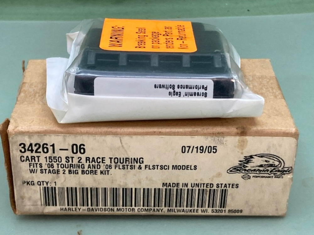 Harley Davidson 34261-06 Cart. 1550 ST 2 RACE TOURING New Genuine
