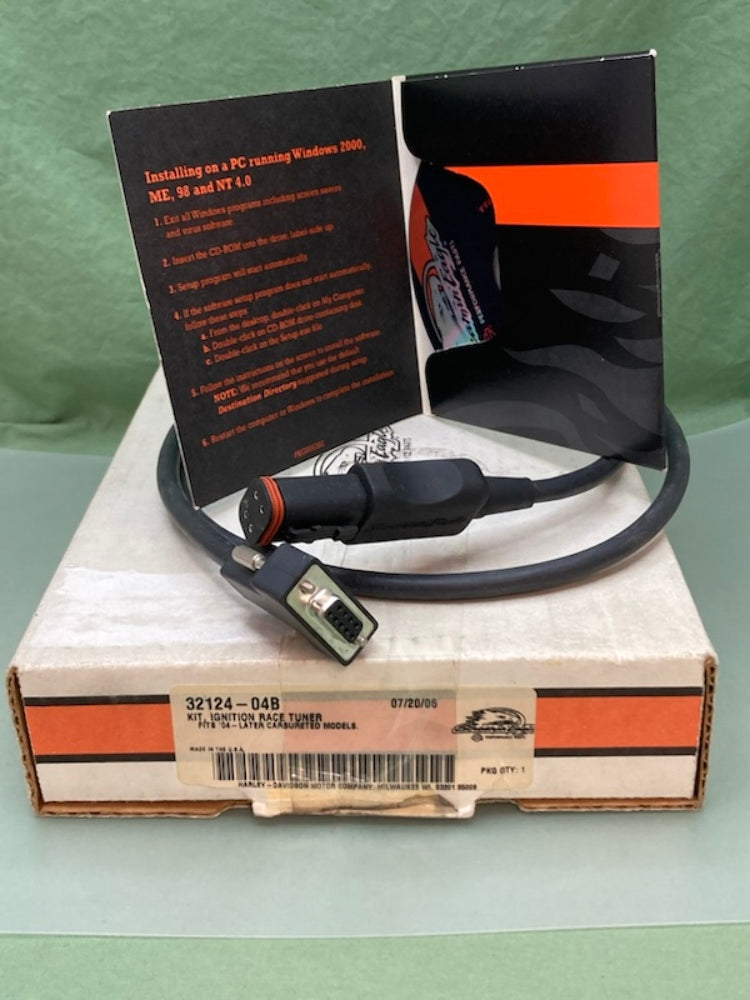 Harley Davidson 32124-04B Ignition Race Tuner Cable Only New Genuine