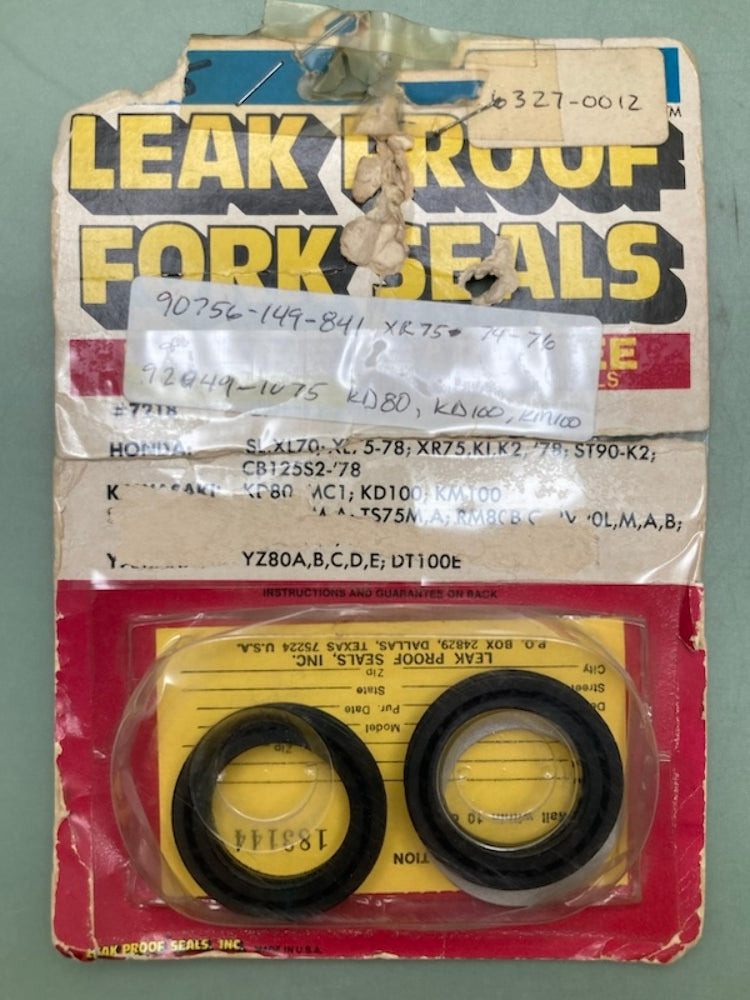 Leak Proof 90756-149-841 Fork Seal Set New Genuine
