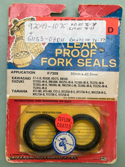 Leak Proof 92049-1075 Fork Seal Kit New Genuine