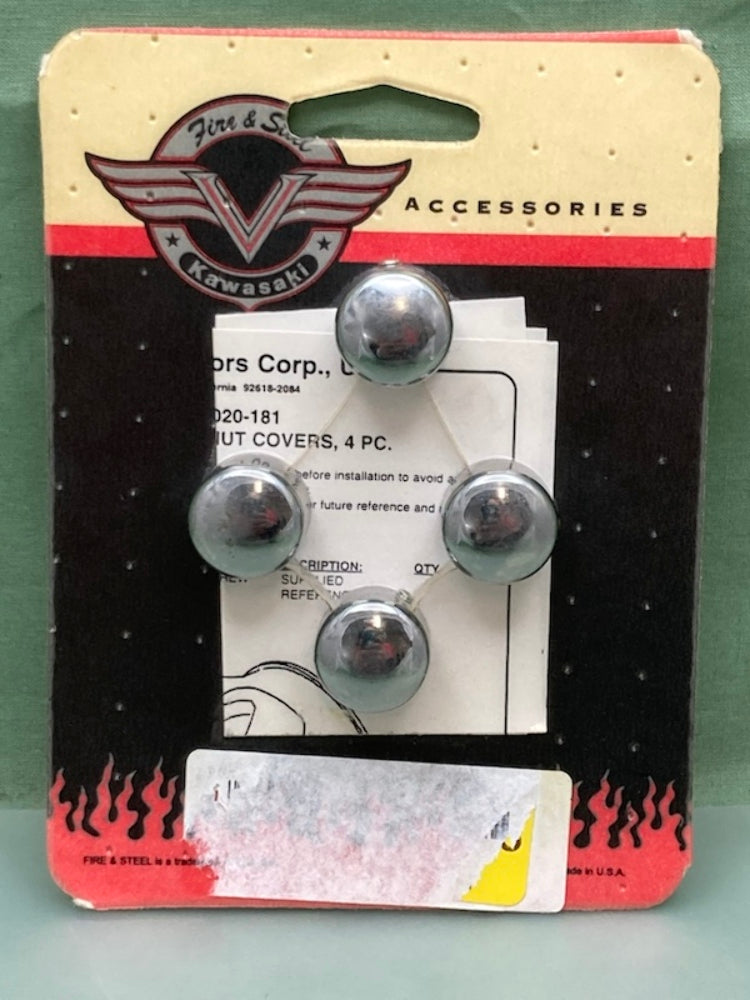 Kawasaki K53020-181 Shaft Nut Cover Set New Genuine