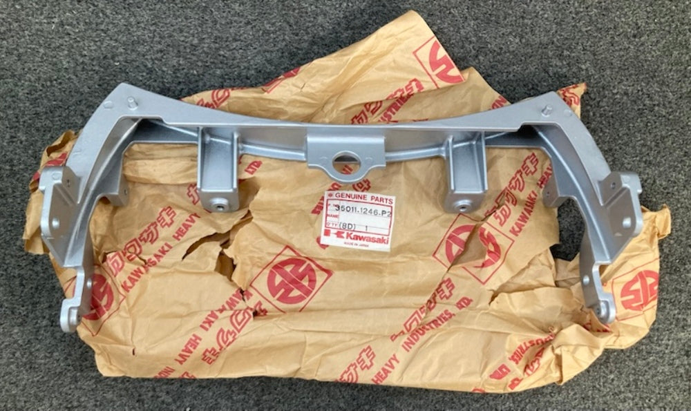 Kawasaki 35011-1246-P2 STAY COWLING LWR SLVR 35011-1246-CE New Genuine