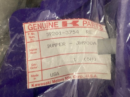 Kawasaki 59201-3754-RE BUMPER CORNER LH J.S. 59201-3764-RE New Genuine
