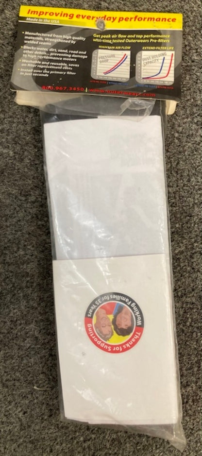 Outerwears 20-1054-01 AIR BOX COVER BLACK New Genuine