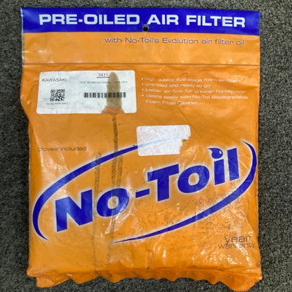 No Toil 3411 Pre Oiled Air Filter Kawasaki New Genuine