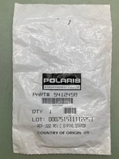 Polaris 5412458 O RING New Genuine
