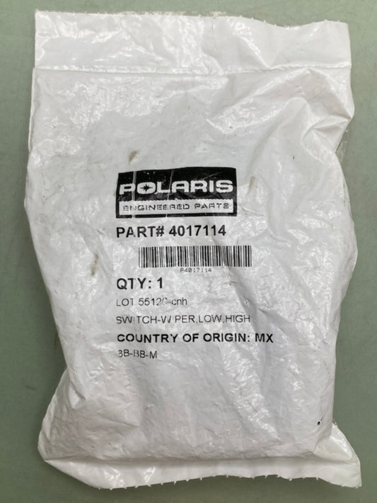 Polaris 4017114 WIPER SWITCH New Genuine