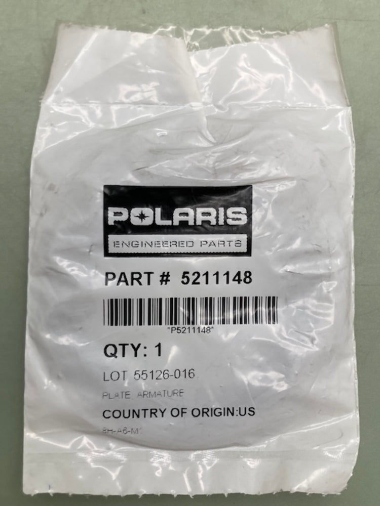 Polaris 5211148 ARMATURE PLATE New Genuine