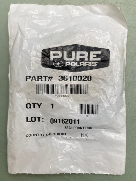 Polaris 3610020 Seal Front Hub New Genuine