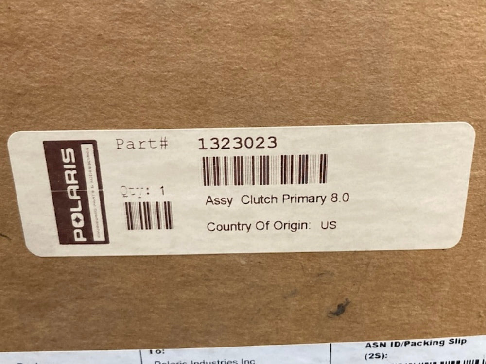 Polaris 1323023 Assy Clutch Primary 8.0 New Genuine