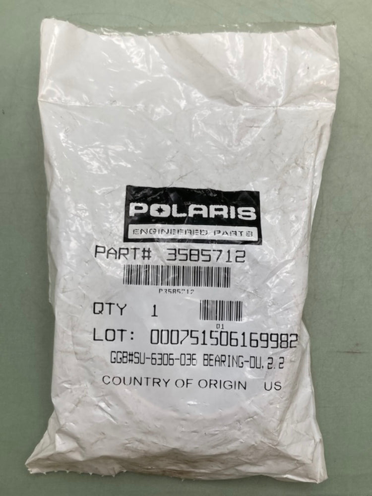 Polaris 3585712 BEARING New Genuine