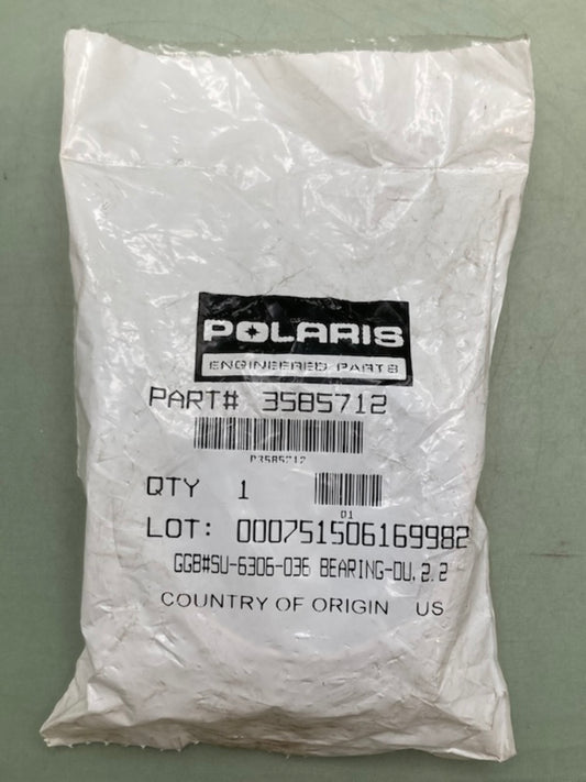 Polaris 3585712 BEARING New Genuine