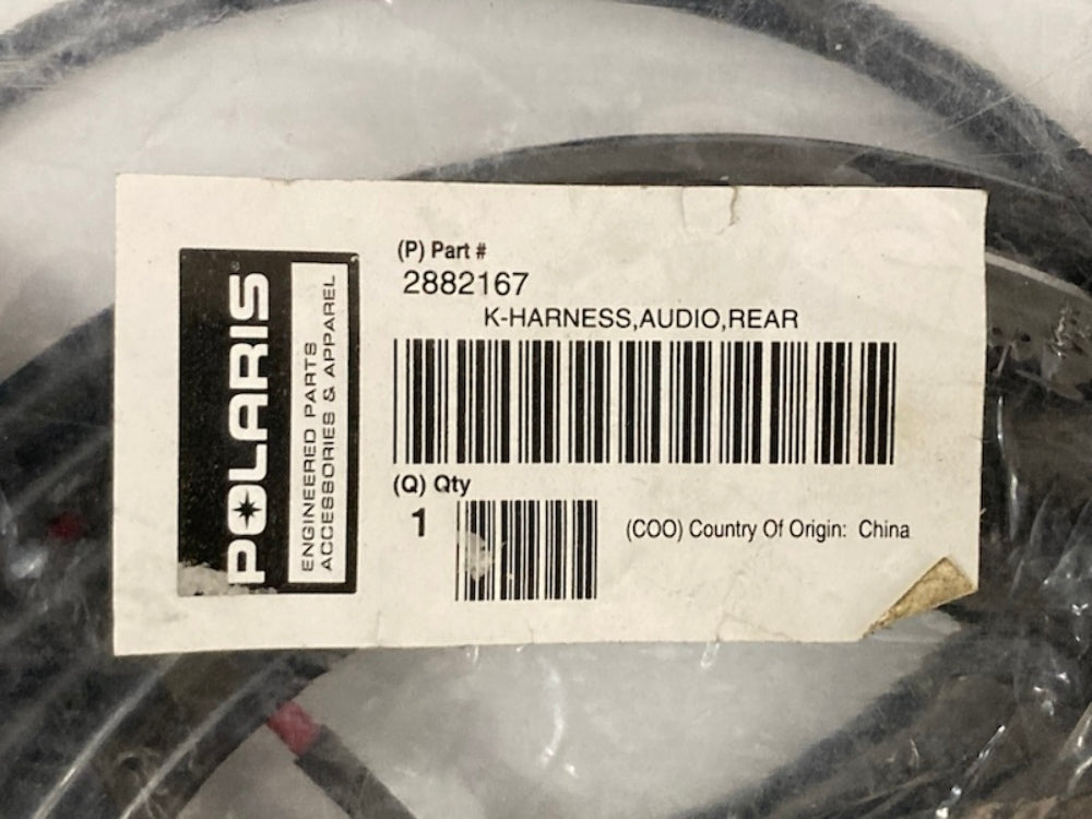 Polaris 2882167 AUDIO HARNESS KIT New Genuine
