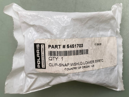Polaris 5451703 Clip Snap Lower New Genuine